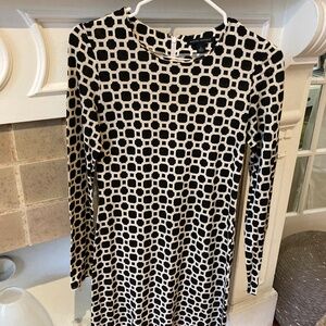 Banana Republic long sleeve dress fabric 60% silk 40% cotton